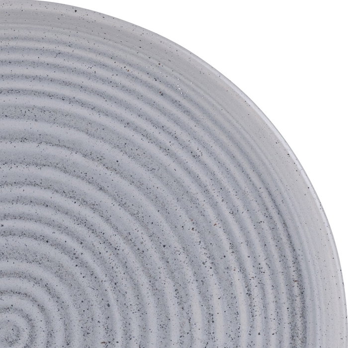 Avet Plato Llano Fusion Grey Diámetro 26 cm (4 Unidades) Acabado Mate